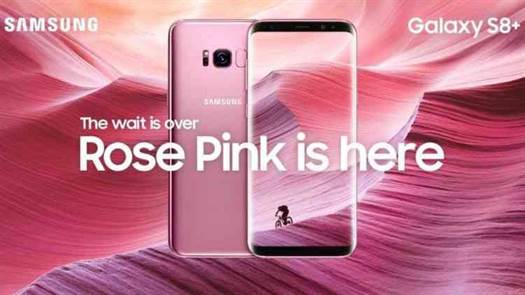 Galaxy S8 e S8 + Rose Pink lançados no Reino Unido 22