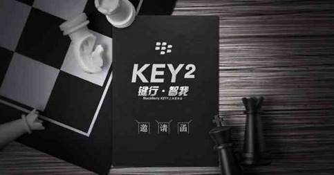 BlackBerry KEY² será anunciado na próxima semana 10