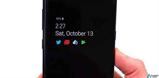 Allways On da Samsung ganha ícones de notificação coloridos no Android 9 Pie 5