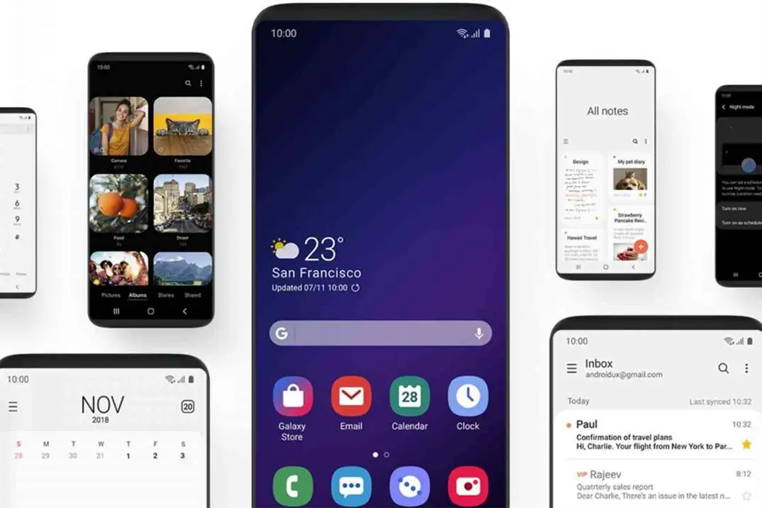 Afinal o Samsung Galaxy S8, S8 + e Note 8 podem vir a ter a OneUI 13