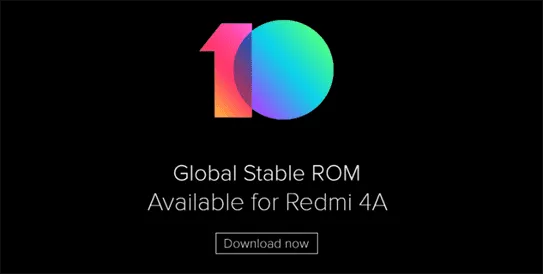 atualização estável do miui 10