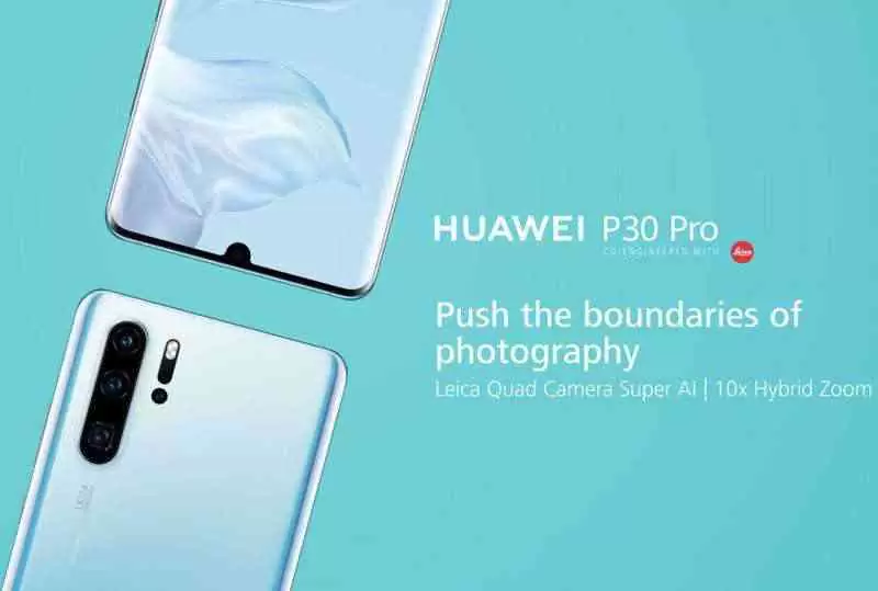 O Huawei P30 Pro é mostrado em outro vídeo prático 1