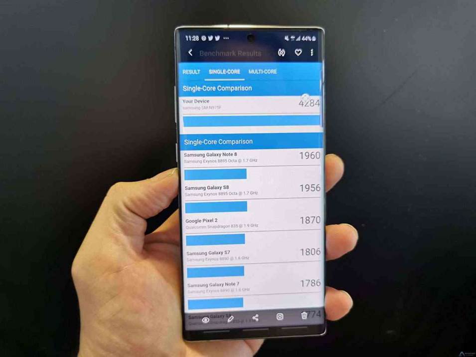 Análise Samsung Galaxy Note 10 Plus. Pacote completo do melhor que a indústria tem 38