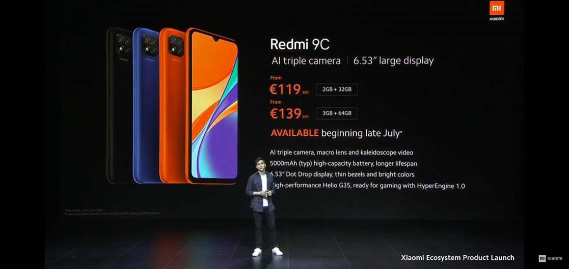 Redmi 9, Redmi 9A e Redmi 9C anunciados para o mercado internacional 2