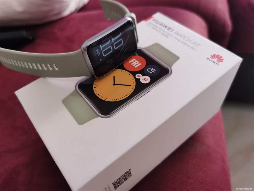 Huawei Watch Fit Elegant Edition vê os seus preços divulgados online 5