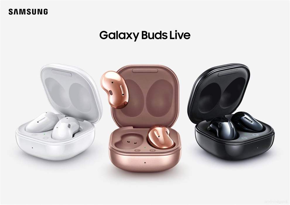 Samsung Galaxy Buds Live em destaque oficial