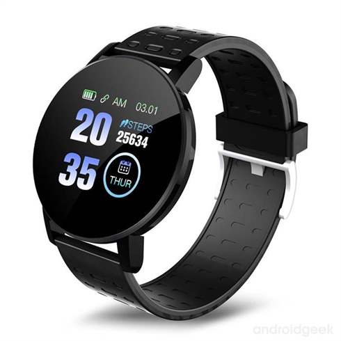 Smartwatch 119 Plus. Monitorização de saúde e muito estilo por menos de 10€ – [Blog GigaOutlet]