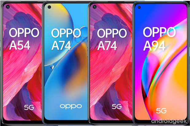 A OPPO lança em Portugal quatro novos modelos da sua séria A: OPPO A94 5G, OPPO A74 5G, OPPO A54 5G e OPPO A74 1