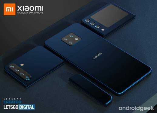 Patente de telefone modular Xiaomi mostra design e criatividade revolucionários 6