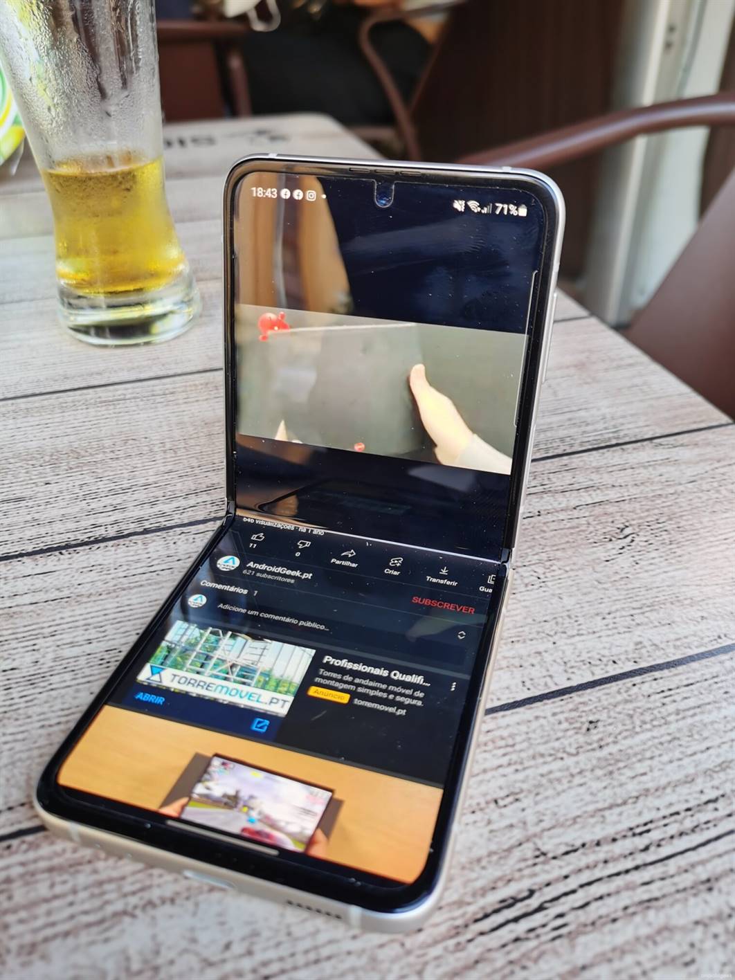 Análise Samsung Galaxy Z Flip 3: Ecrã que dobra a um preço justo 21