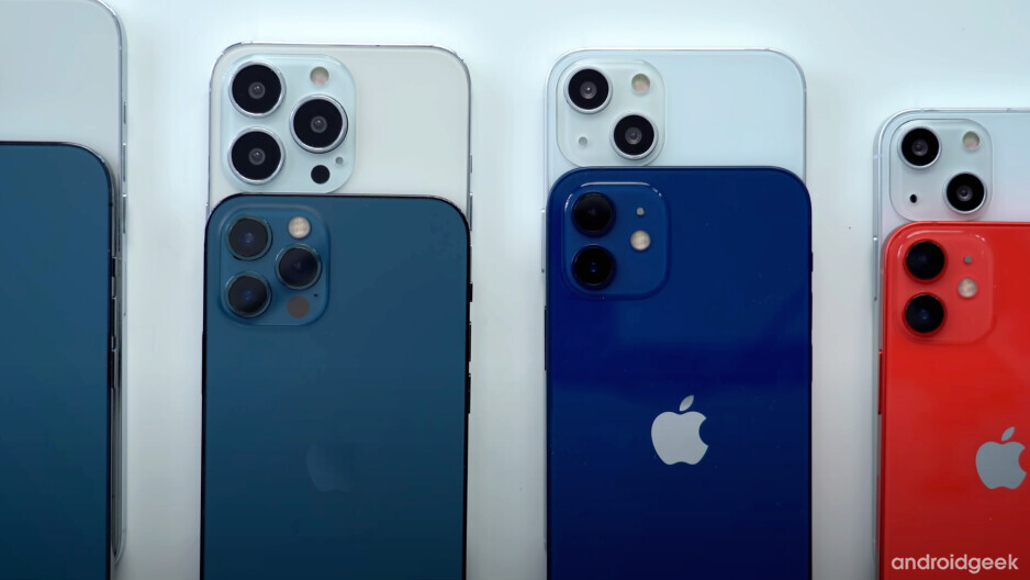 A disposição da câmera do iPhone 13 será ligeiramente diferente da do iPhone 12. - Flaregate: um iPhone 14 da Apple-Zeiss resolveria o maior problema da câmera do iPhone 12 se o iPhone 13 não?