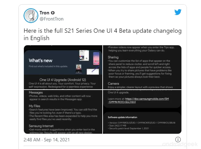 Samsung finalmente abre inscrições para One UI 4.0 beta em sete países 2