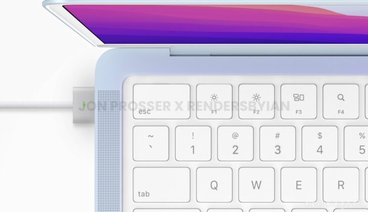 Apple MacBook Air divulgado em renders, confirma design fino com entalhe 1