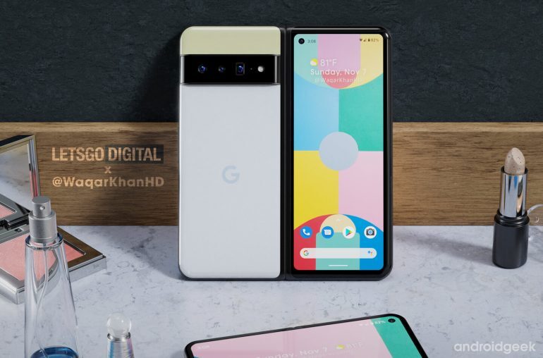 ‎Google Pixel Fold 3D renders emerge, expected to be released in late 2021‎ thumbnail