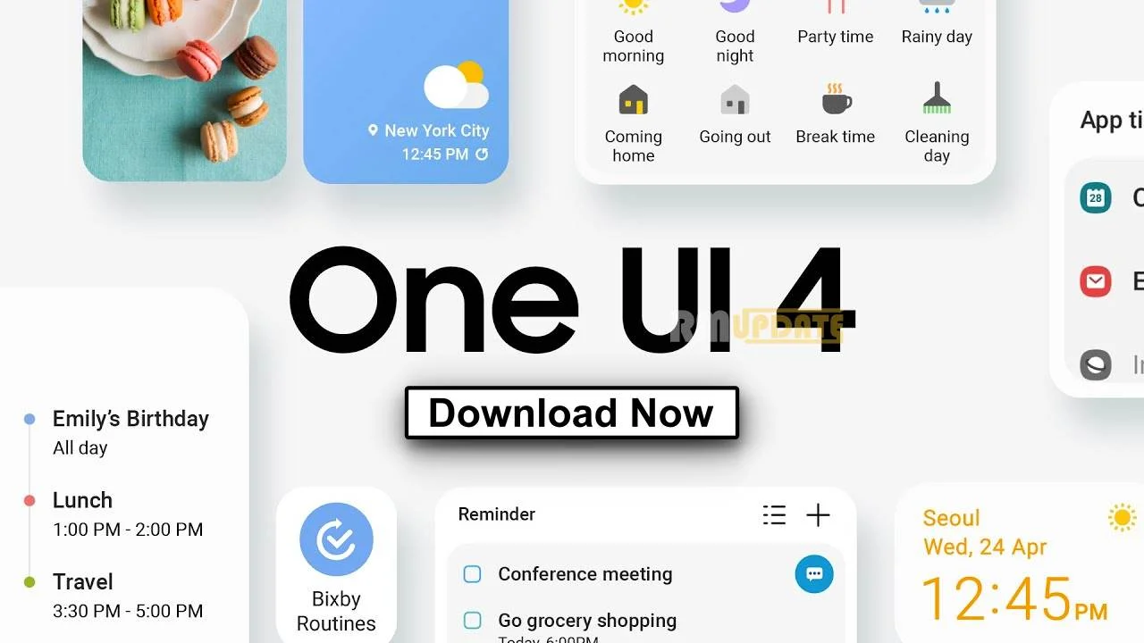 Façam o Download e instalem o One UI 4.0 Beta (Android 12) para estes smartphones Samsung 1