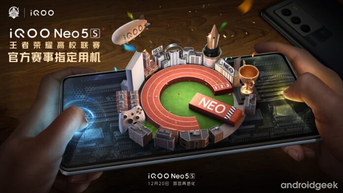 Data de lançamento do iQOO Neo5s confirmada oficialmente 1