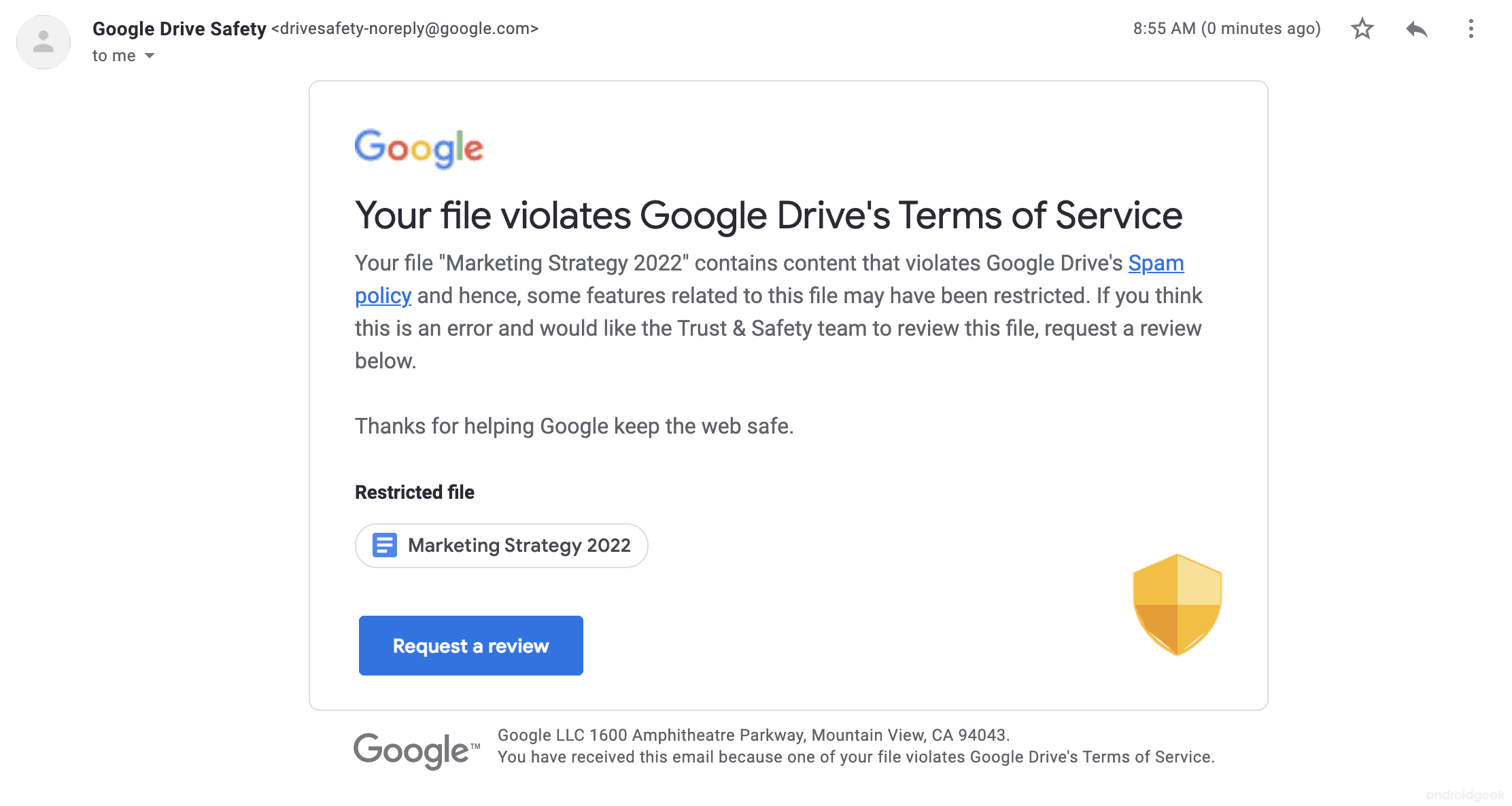 Google Drive, eis o que devem saber sobre os termos de serviço 1