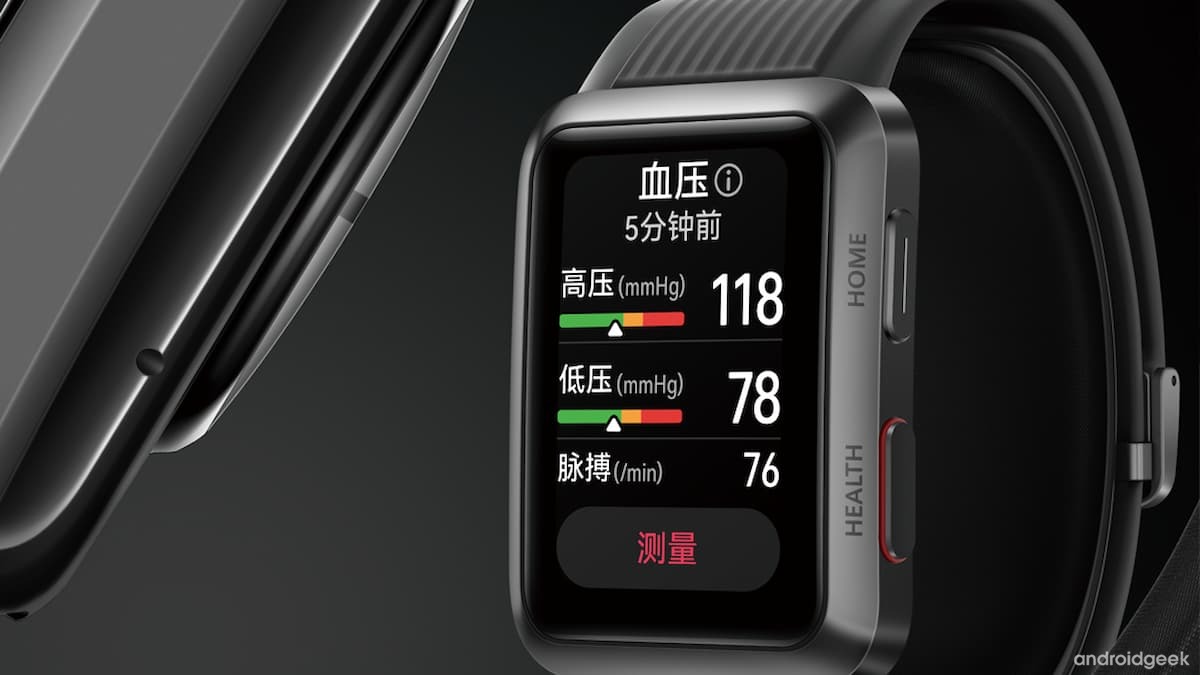 Renders oficiais Huawei Watch D mostram todos os ângulos 1