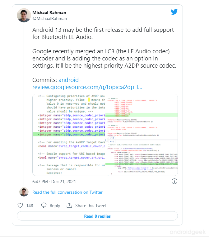 Android 13: Tudo o que sabemos sobre a próxima geração do sistema operativo Google 10