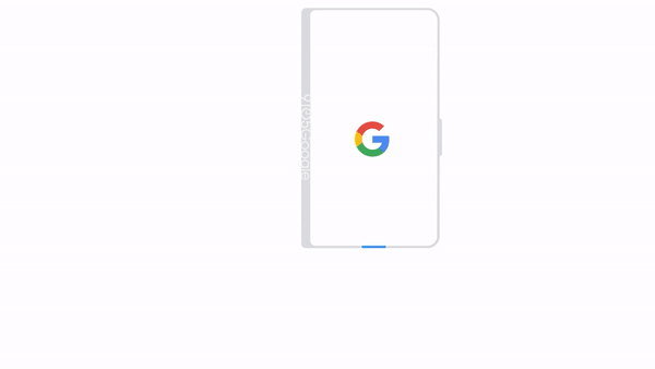 Google Pixel Fold foi visto em animações no Android 12L Beta 2 3