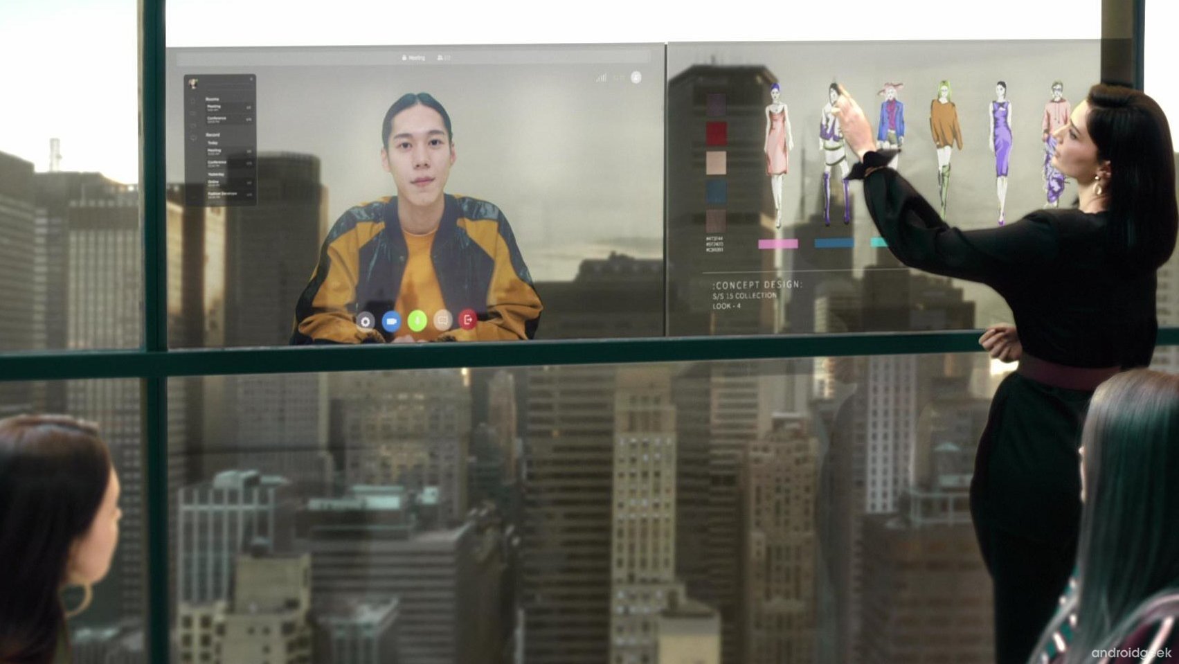 LG demonstra ecrãs OLED transparentes e dobráveis sem vincos na CES 2022 3