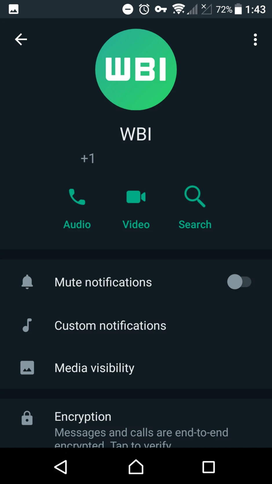 Funcionalidade de atalho de pesquisa no WhatsApp para Android