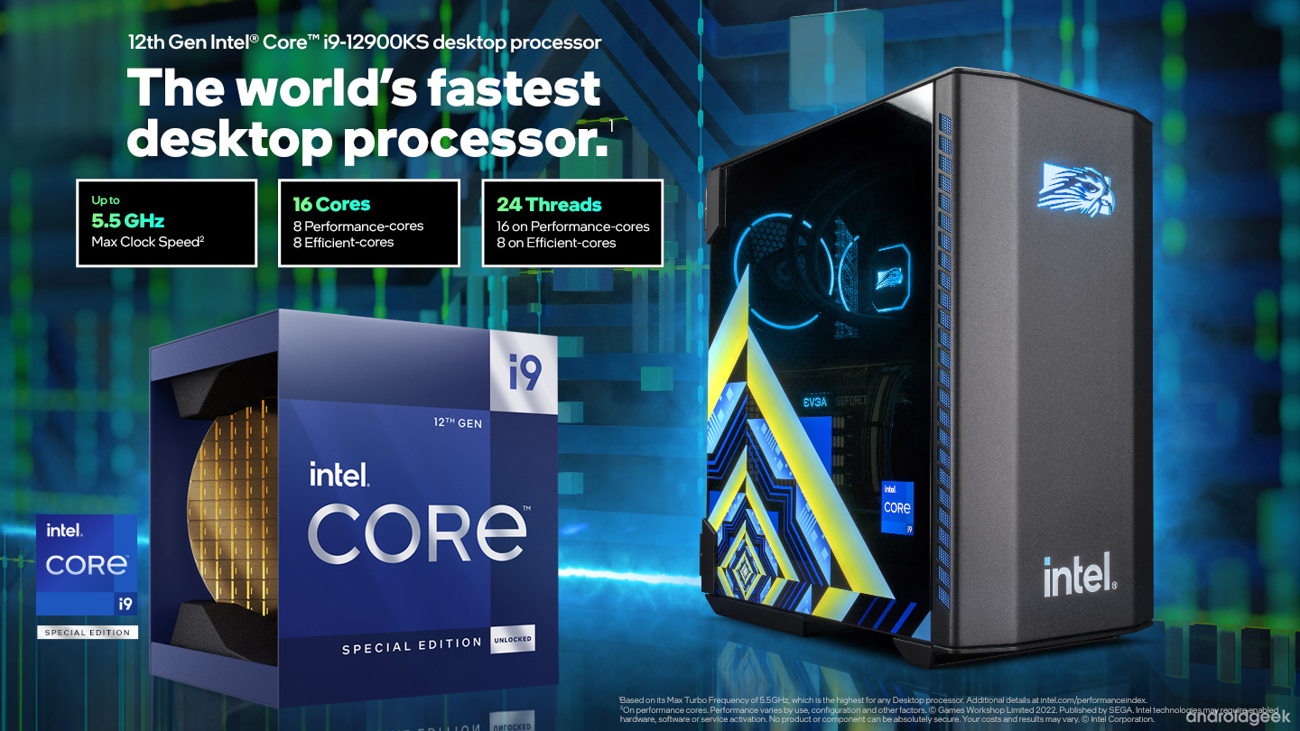 Intel Core I9-12900KS capaz de 5,5Ghz em dois núcleos apresentado 6