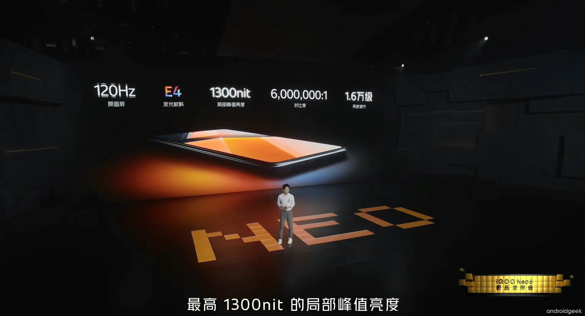 iQOO Neo 6 Oficial com Snapdragon 8 Gen 1 e câmara principal de 64MP 1