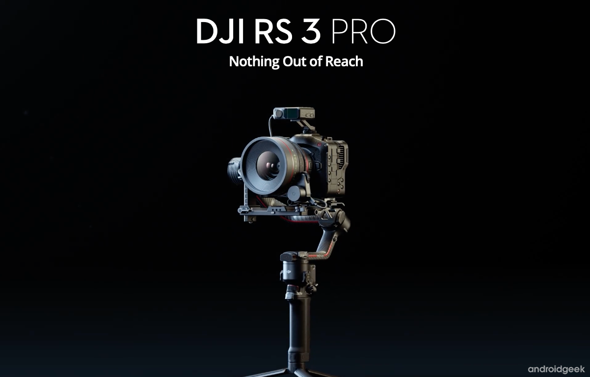 DJI lança novos gimbals RS 3, RS 3 Pro e nova tecnologia de video sem fios DJI Transmission 5