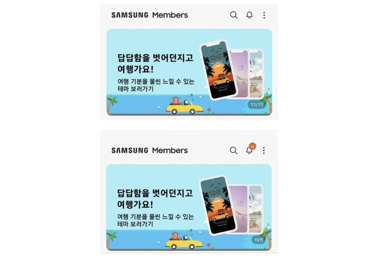 Samsung was quick to make changes after one of its employees used iPhone images for a campaign - Android on Apple phone? Samsung mocked for using iPhone to promote app