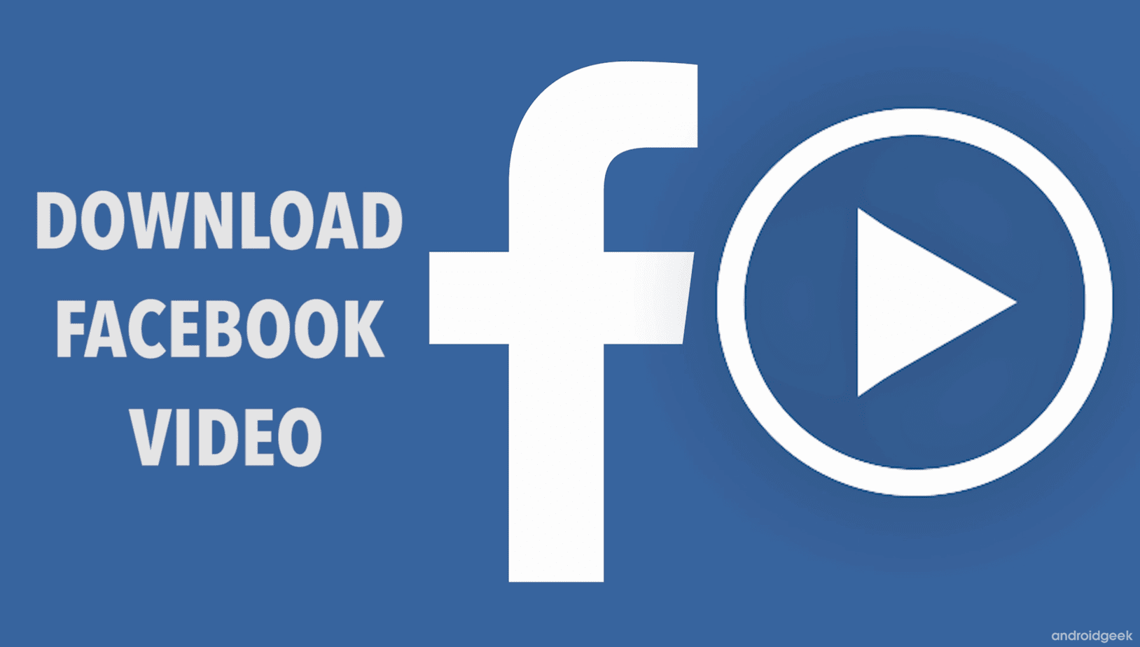 Como baixar vídeos do Facebook online com FBVideoDown 3