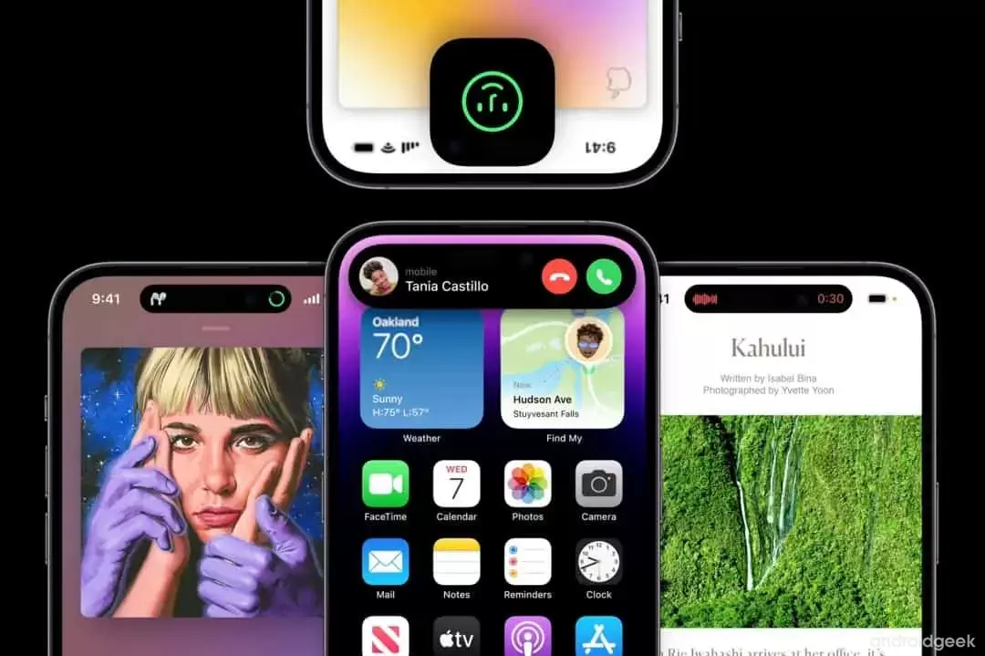 afinal a novo adereco estetico do iphone 14 pro androidgeek 1