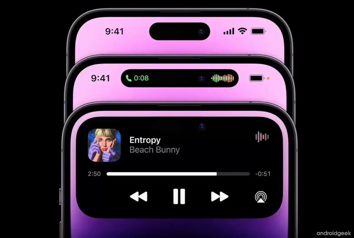 afinal a novo adereco estetico do iphone 14 pro androidgeek