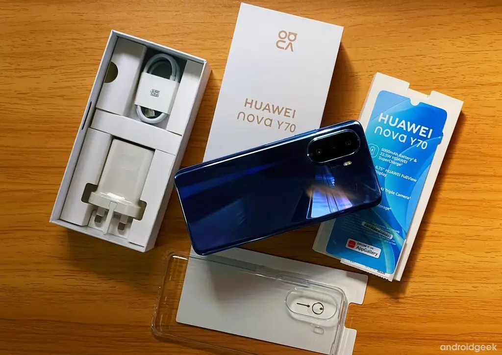 Huawei nova Y70 já chegou a Portugal por 259.99€ e ofertas que não vão querer perder 12