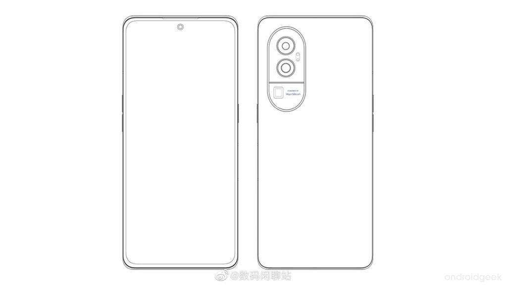 oppo reno 10 divulga o seu design atraves de imagens esquematicas androidgeek 1
