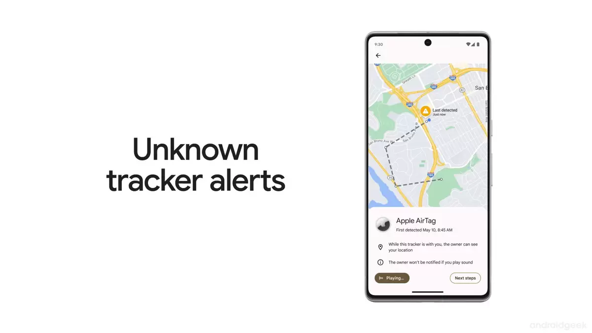 Os alertas de localização desconhecida do Android irão proteger contra localizações indesejadas por Bluetooth 9