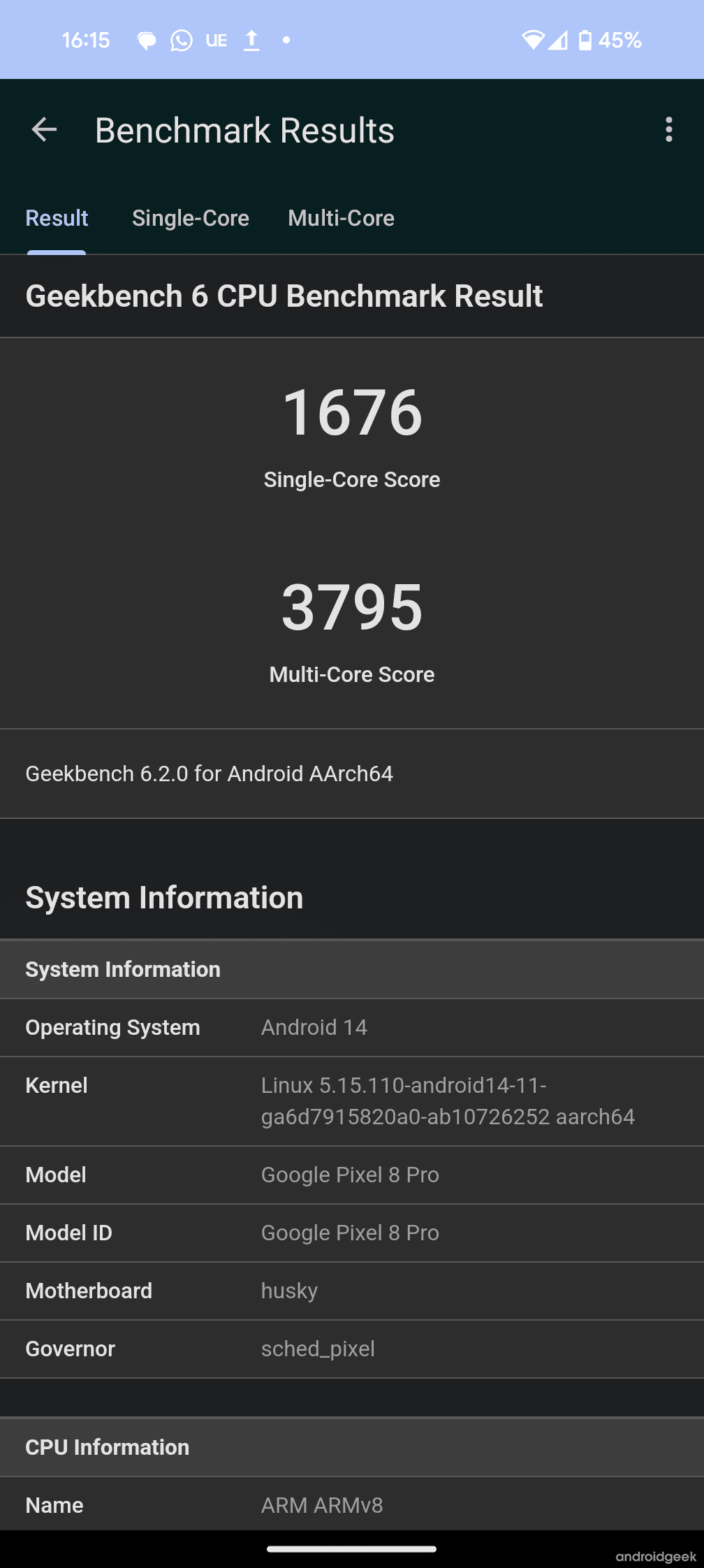 Não. O Google não impede instalação de apps de benchmark nos Pixel 8 e ...