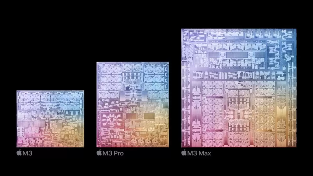 Apple apresenta os novos chips M3 para computadores pessoais 2