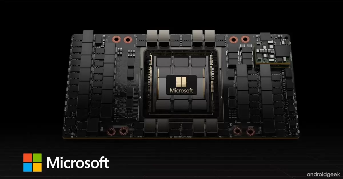 Microsoft lança o seu primeiro chip de IA para reduzir dependência da Nvidia 5