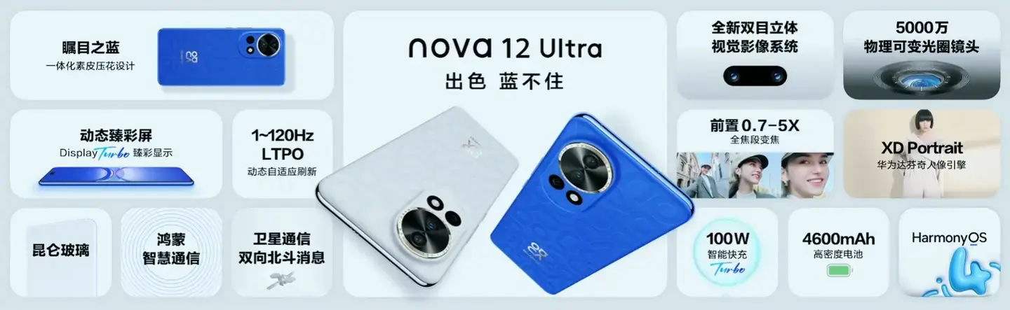 Huawei Nova 12 Ultra Oficial: Design em couro e lente de abertura física variável 13