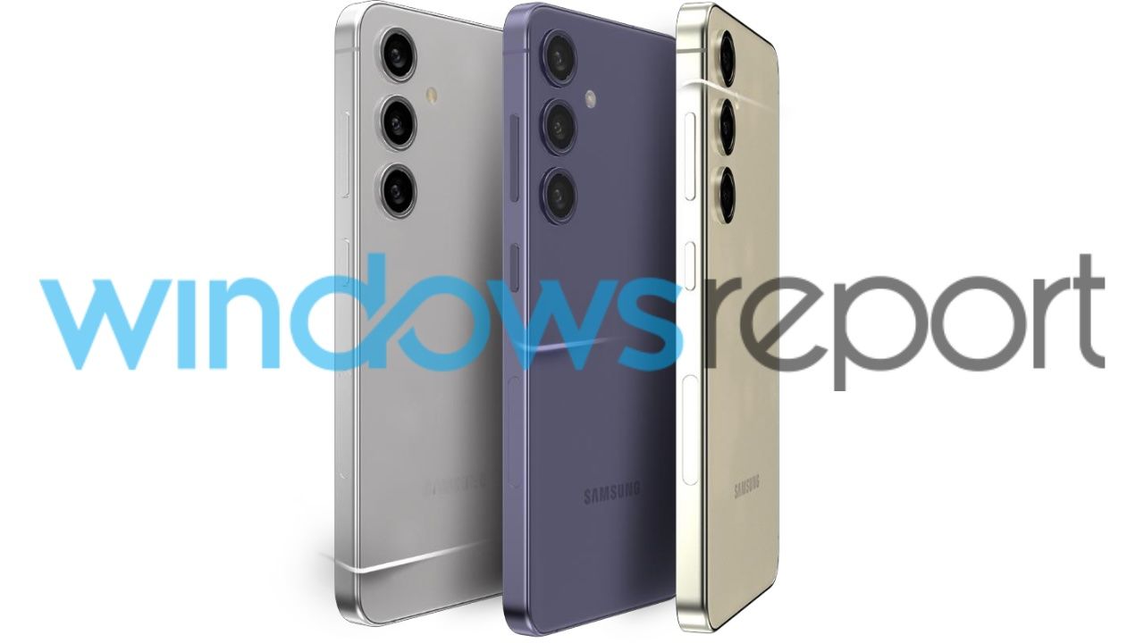 Samsung Galaxy S24 leaked renders (Source: Windows Report)