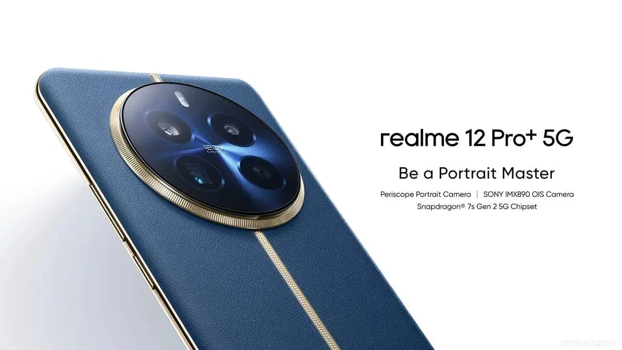 Realme 12 Pro+ Oficial com câmara periscópio e especificações potentes de gama média! 7