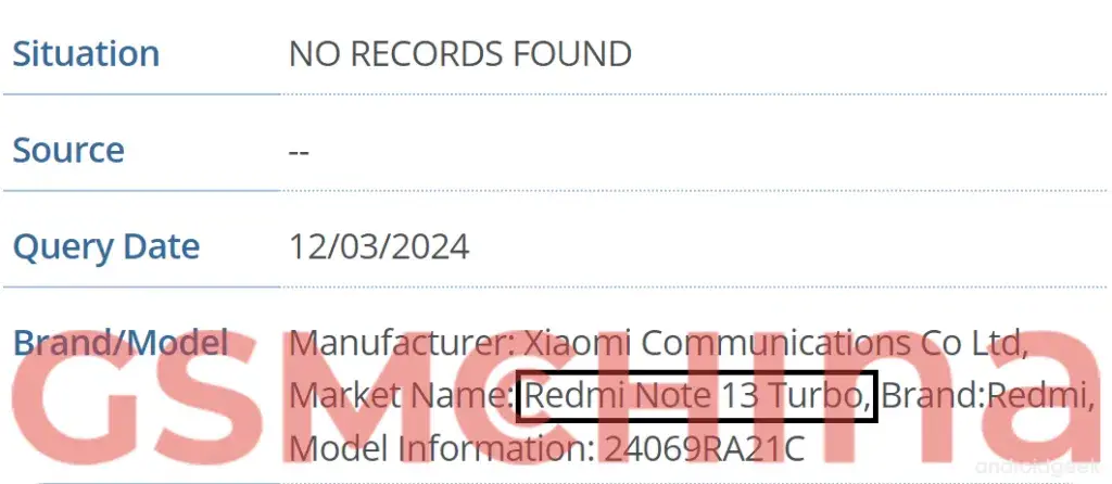 Poco F6 revelado: Poderá ser apenas um Redmi Note 13 Turbo com outro nome 2