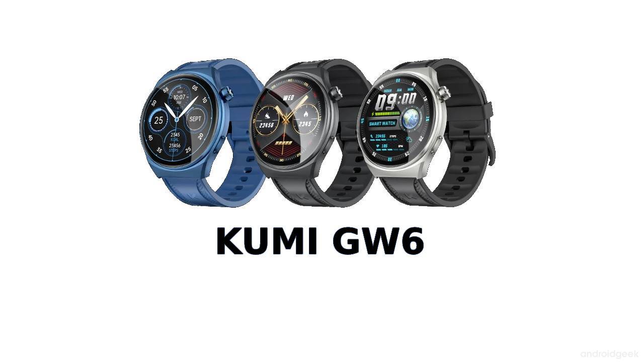 Smartwatch KUMI GW6: revolucionando a saúde e a tecnologia 1