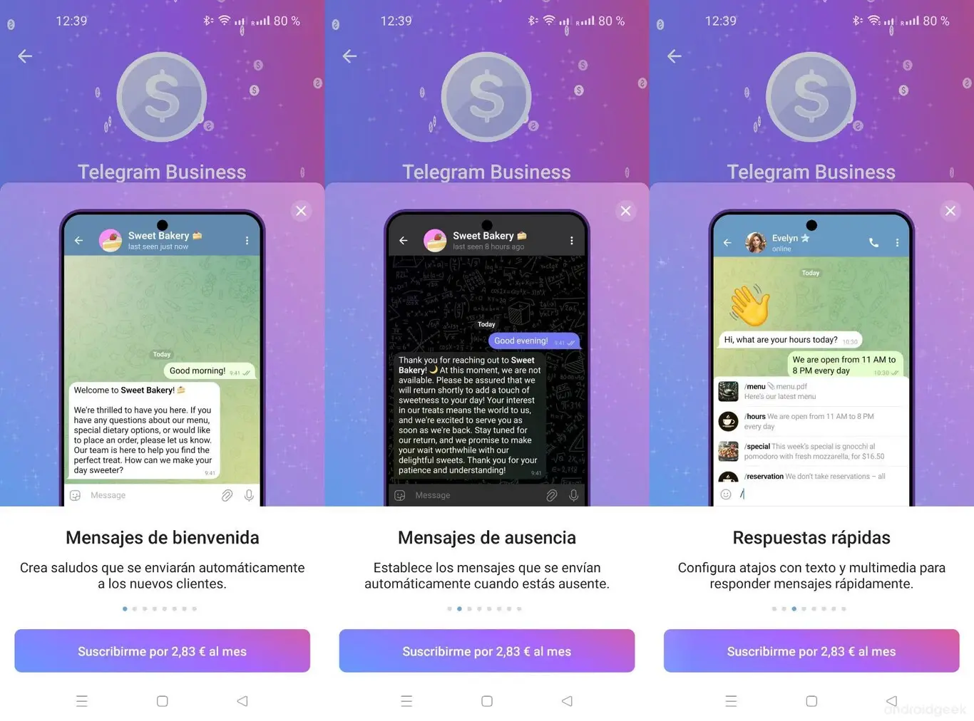 Telegram lança WhatsApp Business como serviço de subscrição 1