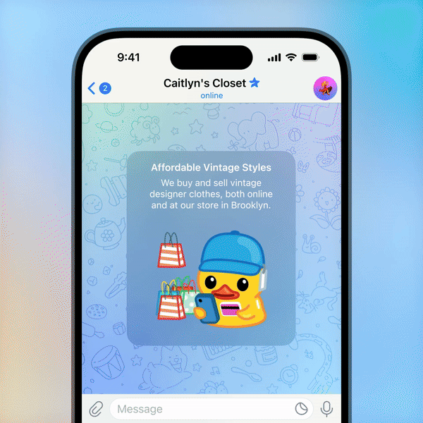 Telegram lança novas funcionalidades para utilizadores premium 14