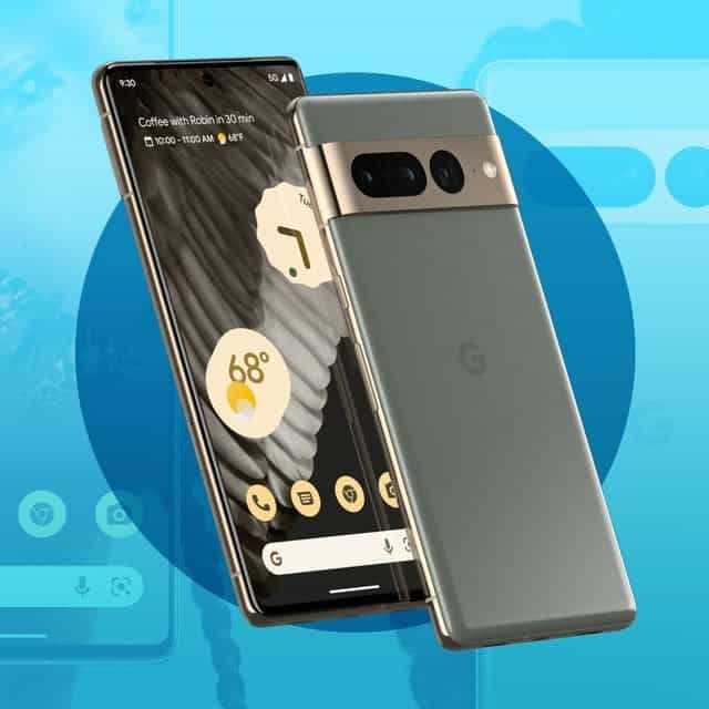 Pixel 7 Pro Pixel phones