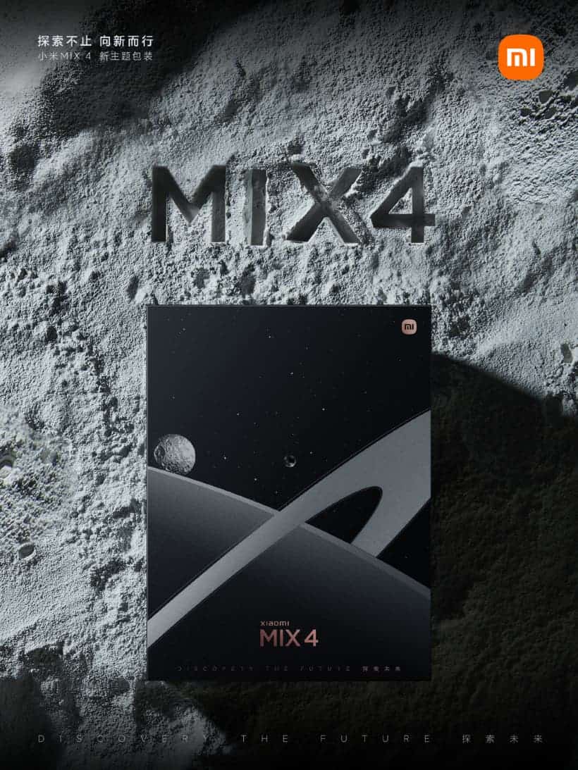 Xiaomi MIX 4 edição astronómica