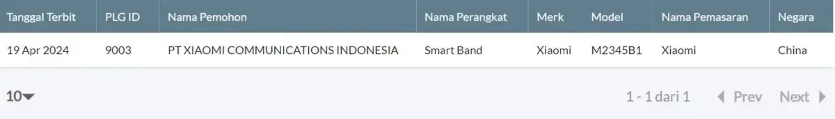 Xiaomi Band 9 certificada por várias agências - lançamento em breve 15