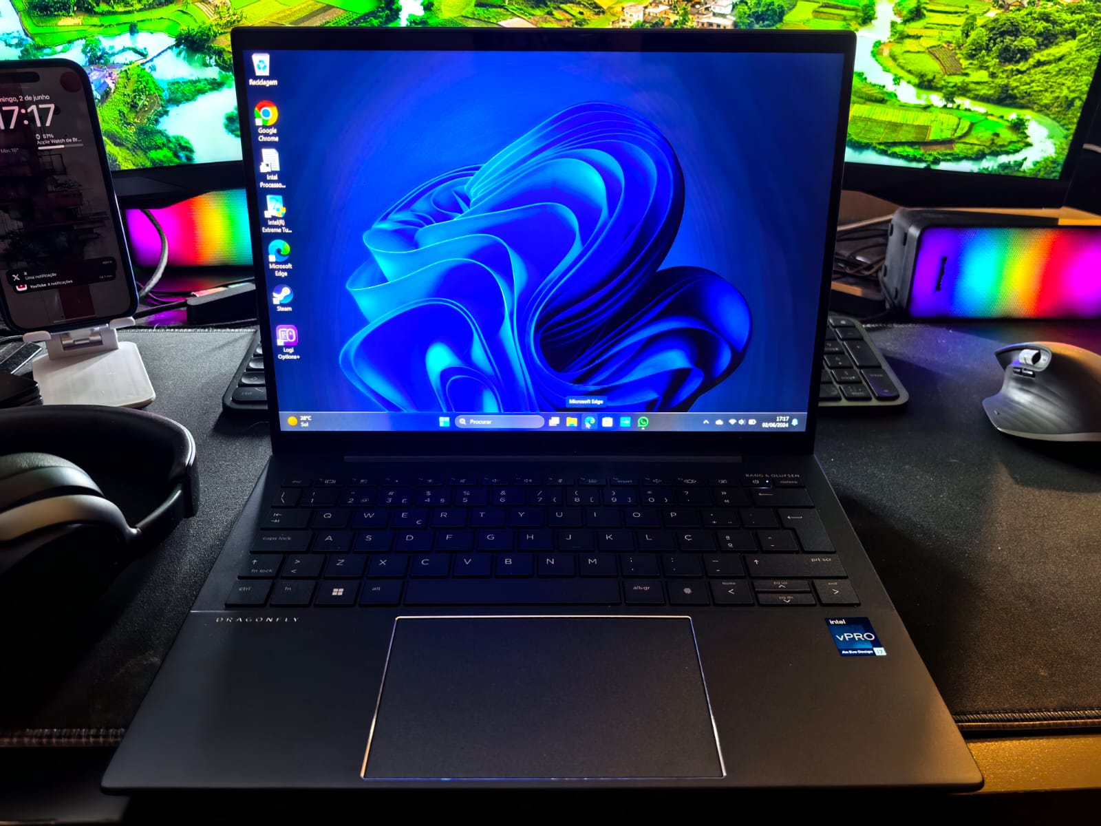 Análise Portátil HP Dragonfly G4 - Desempenho, Portabilidade e Elegância 17